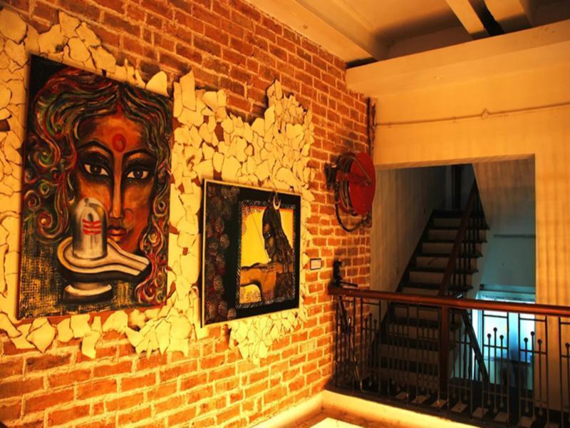 The Corner Courtyard Hotel Kalkutta Kültér fotó